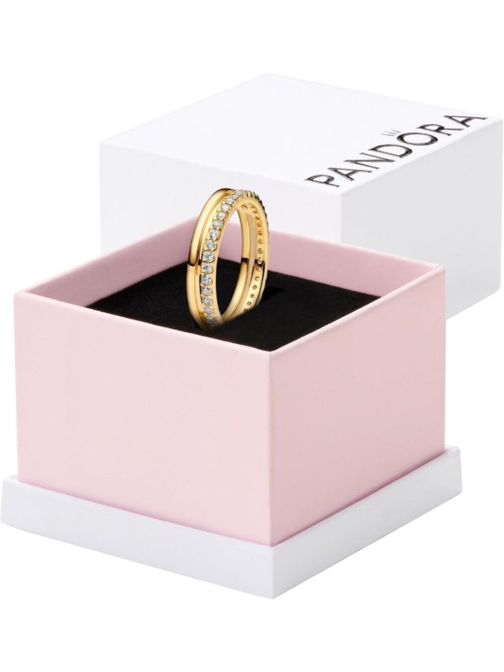 Stunning Double Band Ring - Elegant Design, Adjustable Fit, Perfect for Any